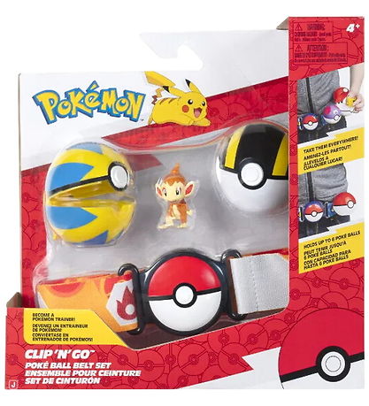 Pokémon Bæltesæt - Clip 'N' Go - Chimchar Pokémon Bæltesæt - Clip 'N' Go - Chimchar