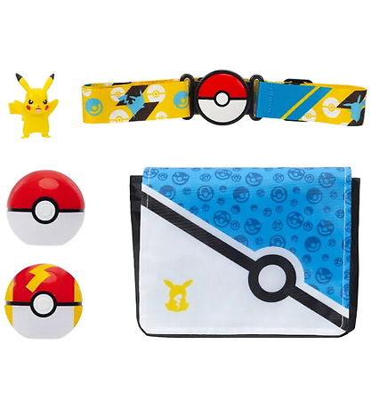 Pokémon Bandolier Sæt - Clip 'N' Go - Pikachu Pokémon Bandolier Sæt - Clip 'N' Go - Pikachu
