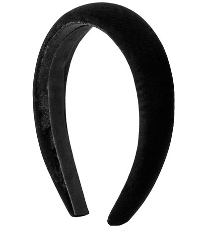 DAY ET Hårbøjle - Velvet Hair Band - Sort