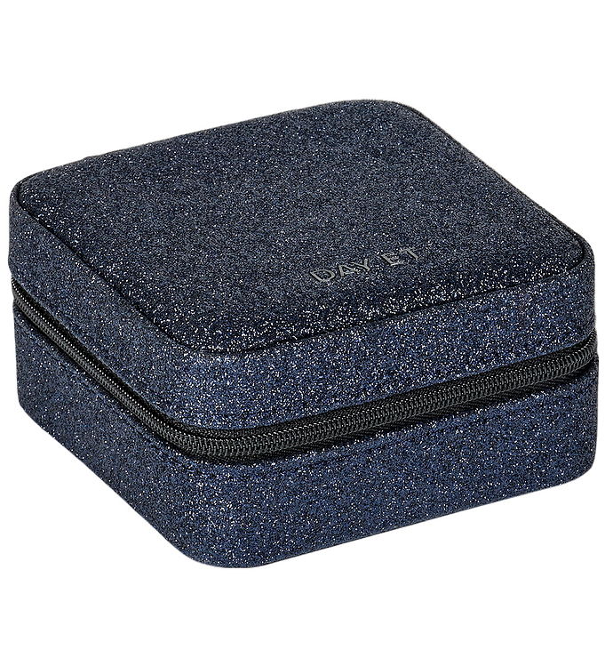 DAY ET Smykkeskrin - Glitter Jewelry Square - Navy Blazer