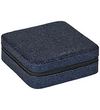 DAY ET Smykkeskrin - Glitter Jewelry Square Big - Navy Blazer