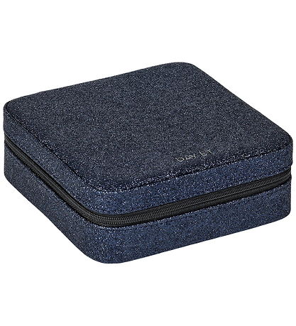 DAY ET Smykkeskrin - Glitter Jewelry Square Big - Navy Blazer