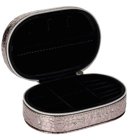 DAY ET Smykkeskrin - Disco Jewelry Zip Oval - Gunmtal