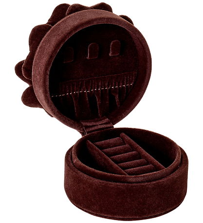 DAY ET Smykkeskrin - Vevet Flower Jewelry Round - Winetasting