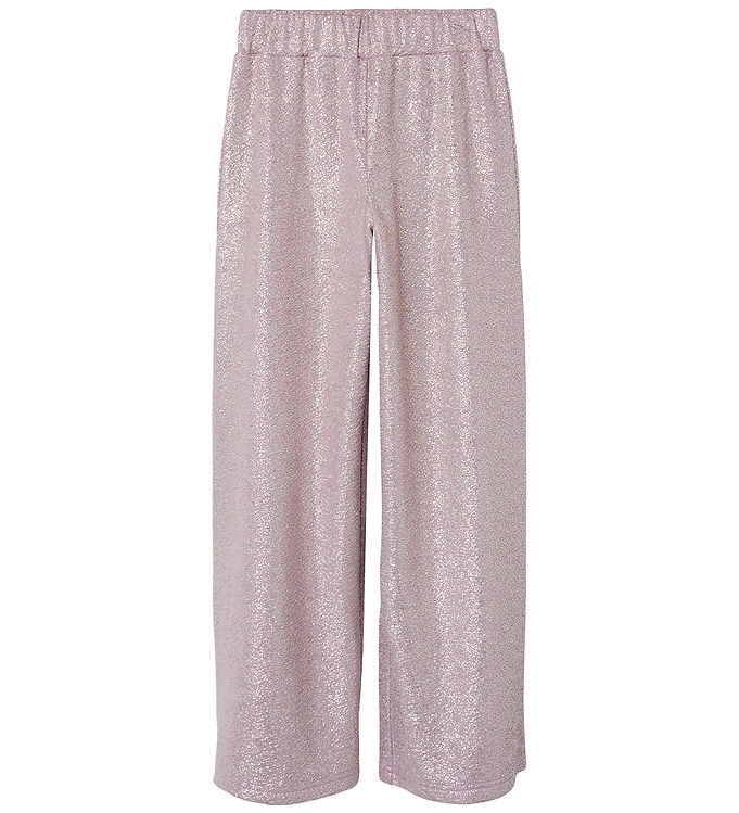 Name It Bukser - Wide - NkfDitsa - Mauve Mist