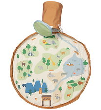 Play&Go Legetøjstæppe/Kurv - Zoo