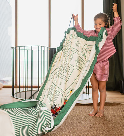 Play&Go Legetøjstæppe/Kurv - Roadmap