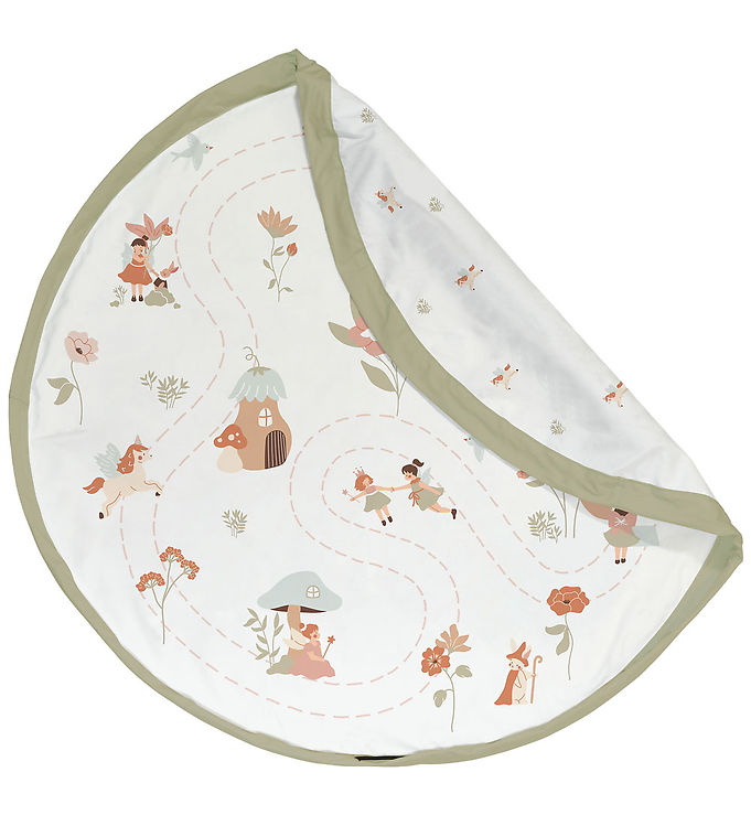 Play&Go Legetøjstæppe/Opbevaring - 140 cm - 2-i-1 - Fairy World
