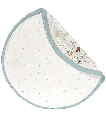 Play&Go Legetøjstæppe - 140 cm - Worldmap