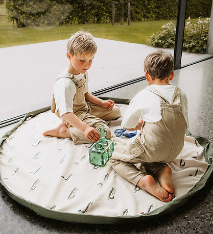 Play&Go Legetøjstæppe - 140 cm - Crocodile