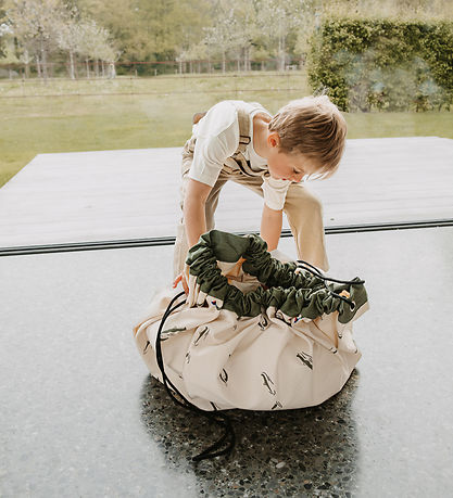 Play&Go Legetøjstæppe - 140 cm - Crocodile