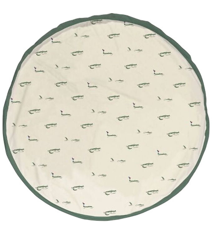 Play&Go Legetøjstæppe/Opbevaring - 140 cm - 2-i-1 - Crocodile
