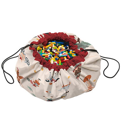 Play&Go Legetøjstæppe - 140 cm - Circus