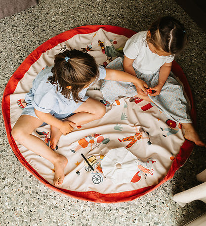 Play&Go Legetøjstæppe - 140 cm - Circus