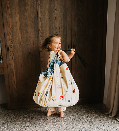 Play&Go Legetøjstæppe - 140 cm - Funny Days