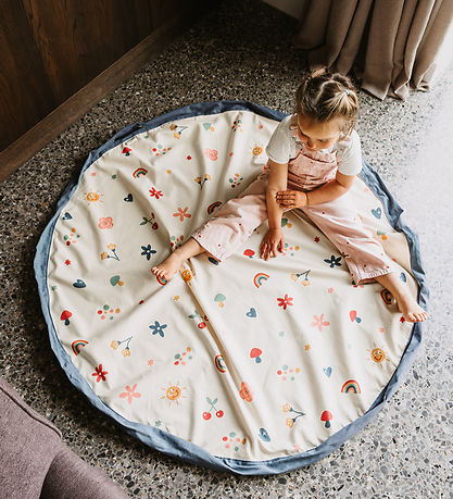 Play&Go Legetøjstæppe - 140 cm - Funny Days