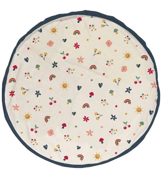 Play&Go Legetøjstæppe/Opbevaring - 140 cm - 2-i-1- Funny Days