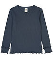 Müsli Bluse - Cozy Me - Rib - Night Blue