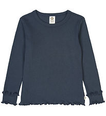 Müsli Bluse - Cozy Me - Rib - Night Blue