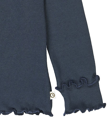 Müsli Bluse - Cozy Me - Rib - Night Blue