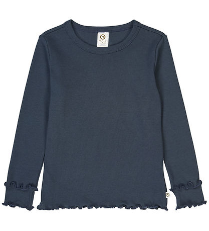 Müsli Bluse - Cozy Me - Rib - Night Blue
