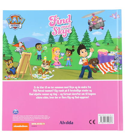 Alvilda Bog - Paw Patrol - Kig Og Find Skye Alvilda Bog - Paw Patrol - Kig Og Find Skye