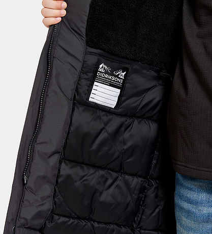 Didriksons Vinterjakke - Porfyr - Sort