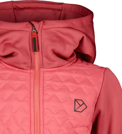 Didriksons Softshelljakke - Kapris - Garnet Red Didriksons Softshelljakke - Kapris - Garnet Red