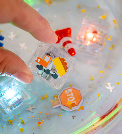 Glo Pals Sansekuber m. Lys - 6-pak - Awesome Autos