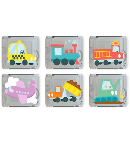 Glo Pals Sansekuber m. Lys - 6-pak - Awesome Autos