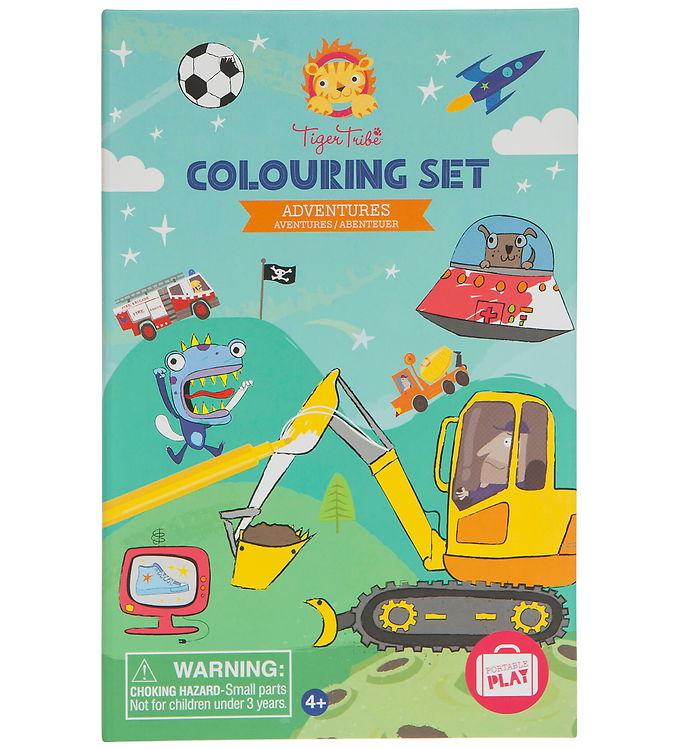Tiger Tribe Farvesæt - Adventures