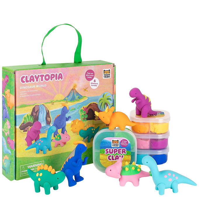 Tiger Tribe Ler - Claytopia - Dinosaur World