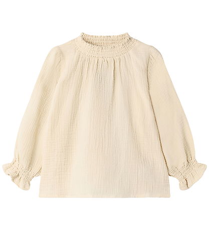 Fliink Bluse - Musselin - Paco - Sandshell