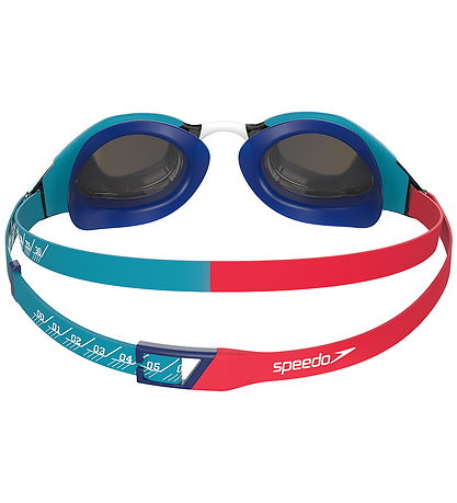 Speedo Svømmebriller - Junior - Rød/Blå