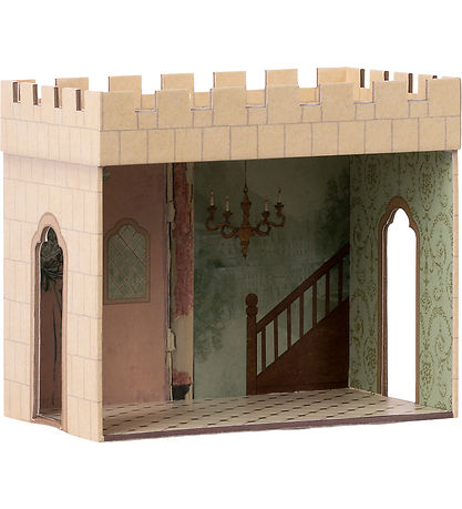 Maileg Slotssal - Mus - Beige