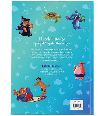 Forlaget Carlsen Bog - Fem Minutter I Godnat - Lilo Og Stitch Forlaget Carlsen Bog - Fem Minutter I Godnat - Lilo Og Stitch
