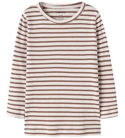 Name It Bluse - Rib - Noos - NmnBani - Toasted Coconut