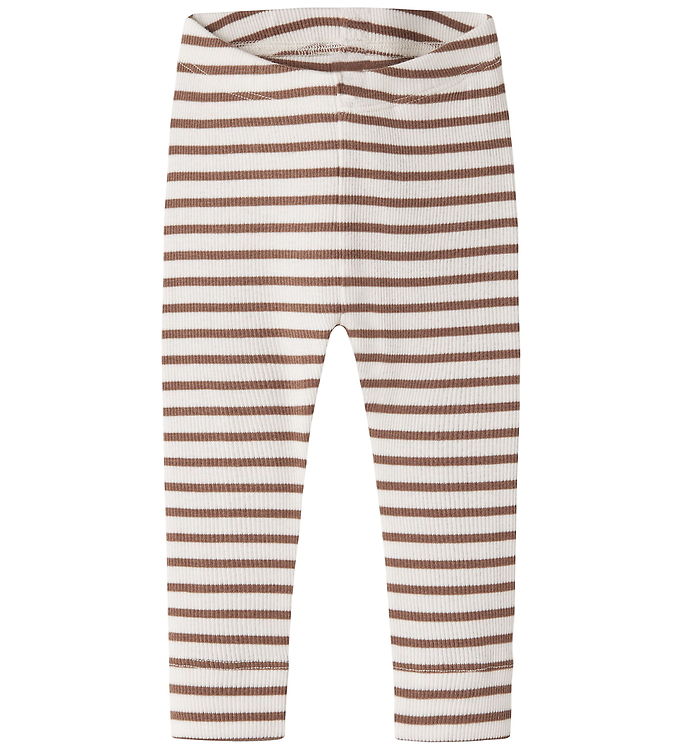 Name It Leggings - Rib - Noos - NbnBani - Toasted Coconut