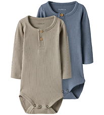 Name It Body l/æ - 2-pak - Rib - Noos - NbmKab - Troposphere/PUR