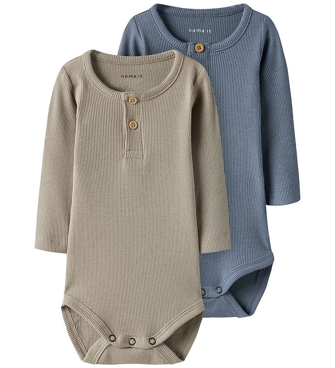 Name It Body l/æ - 2-pak - Rib - Noos - NbmKab - Troposphere/PUR