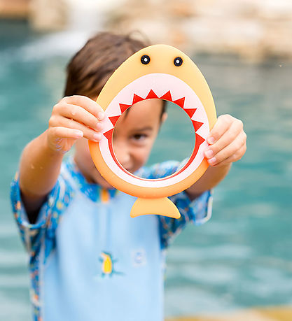 Splash About Dykkerringe - Shark - Bright Pink