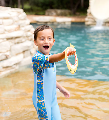 Splash About Dykkerringe - Shark - Bright Pink