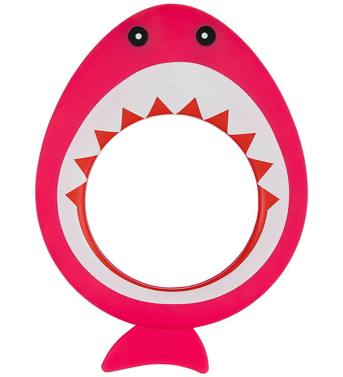 Splash About Dykkerring - Shark - Bright Pink