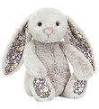 Jellycat Bamse - Blossom Silver Bunny 'Bloom' Original