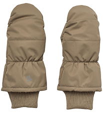 Wheat Mittens -Pouf - Grey Stone