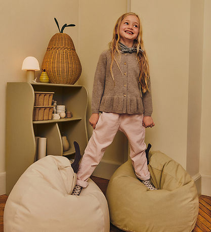 Ferm Living Sækkestol - Pære - Natural