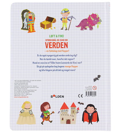Forlaget Bolden Bog - Løft og Find - Spørgsmål Og Svar Om Verden Forlaget Bolden Bog - Løft og Find - Spørgsmål Og Svar Om Verden