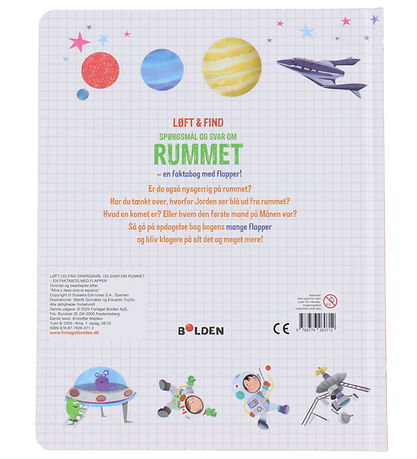 Forlaget Bolden Bog - Løft og Find - Spørgsmål Og Svar Om Rummet