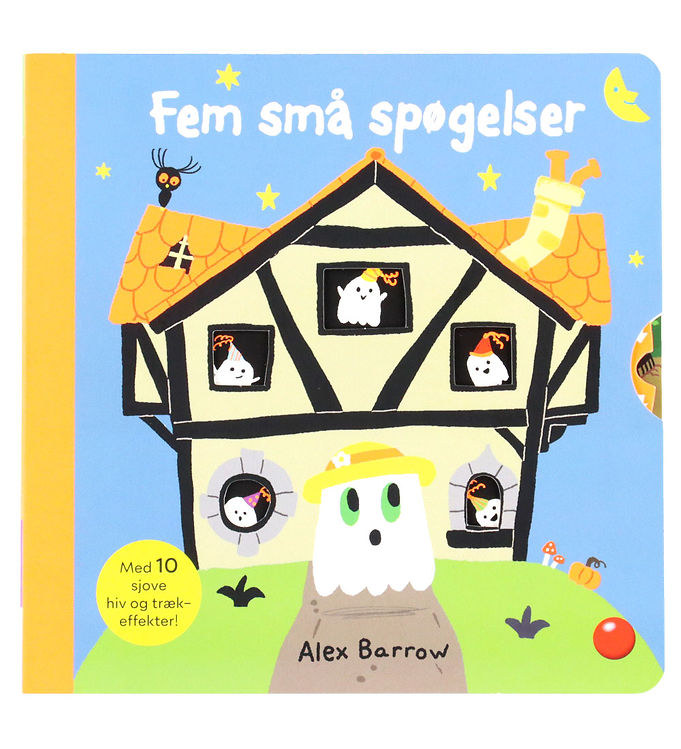 Forlaget Bolden Bog m. Effekter - 5 Små Spøgelser - DA