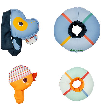 Lilliputiens Badelegetøj - 4-pak - Jules og Gaspard Badeleg